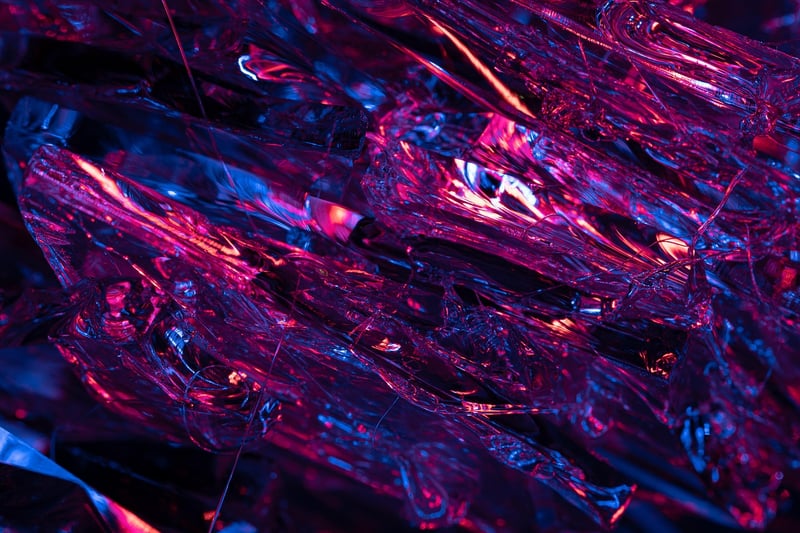 Abstract Futuristic Cyberspace