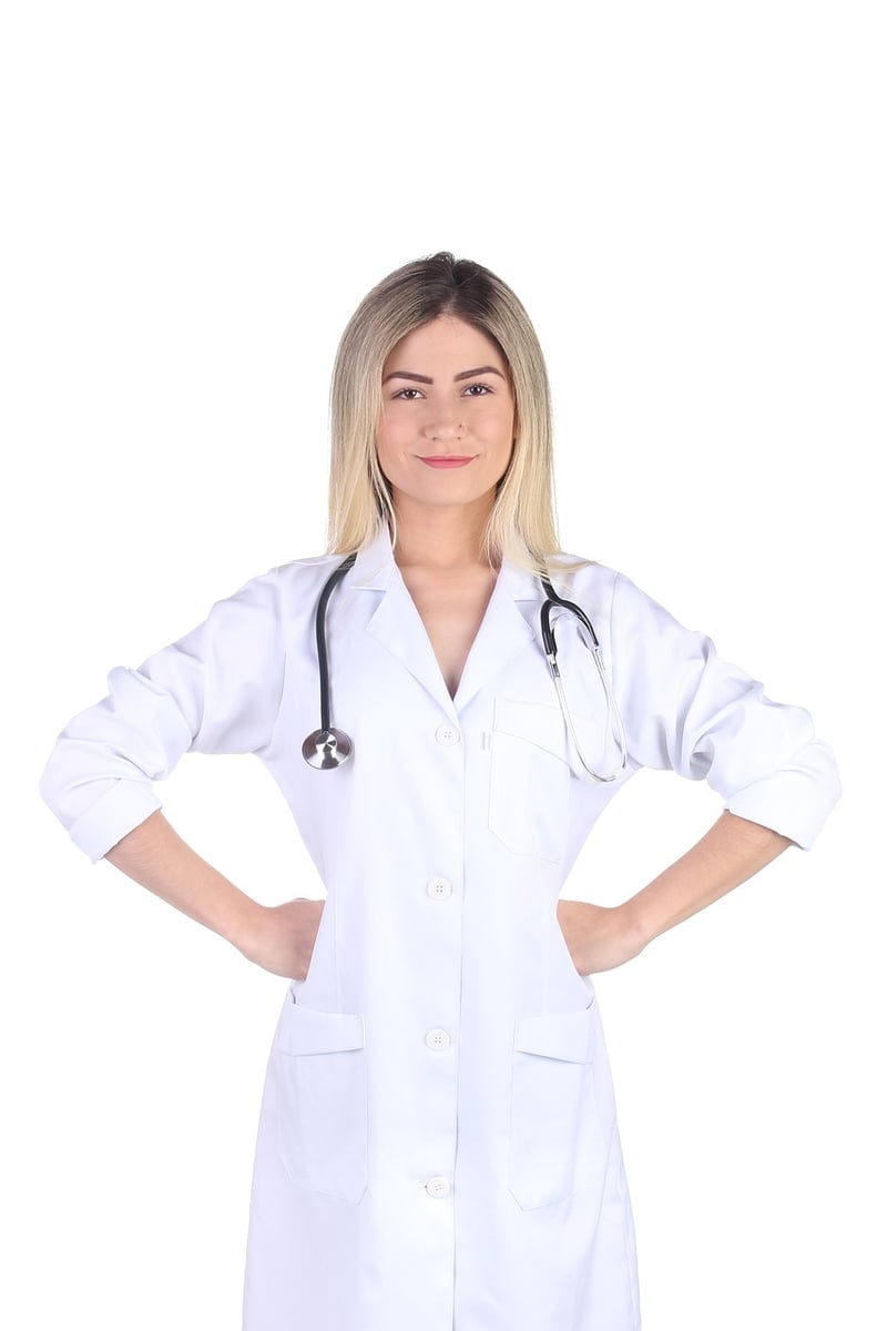 Female doctor in hospital